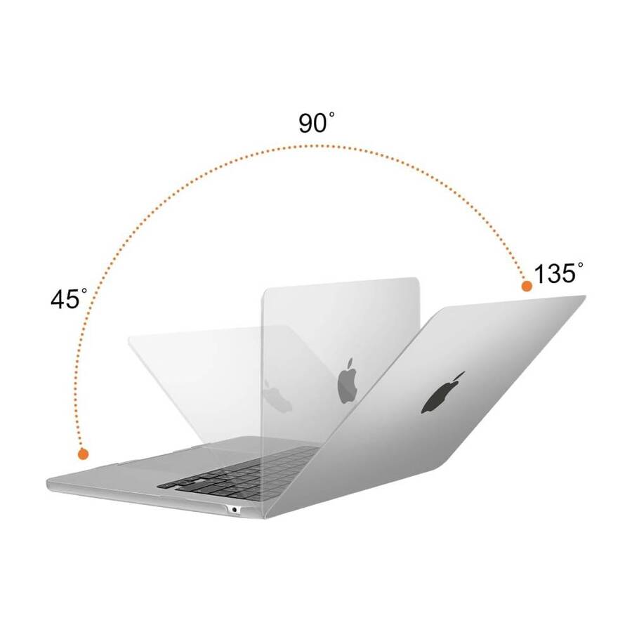 Carcasa Transparente Macbook Air 15" M2 / M3 / M4 / M5
