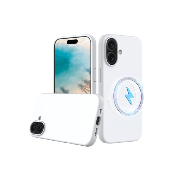 Silicona MagSafe Blanco iPhone 17