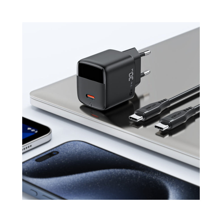 Pack Cargador de Pared USB-C a USB-C 30W Acefast A115