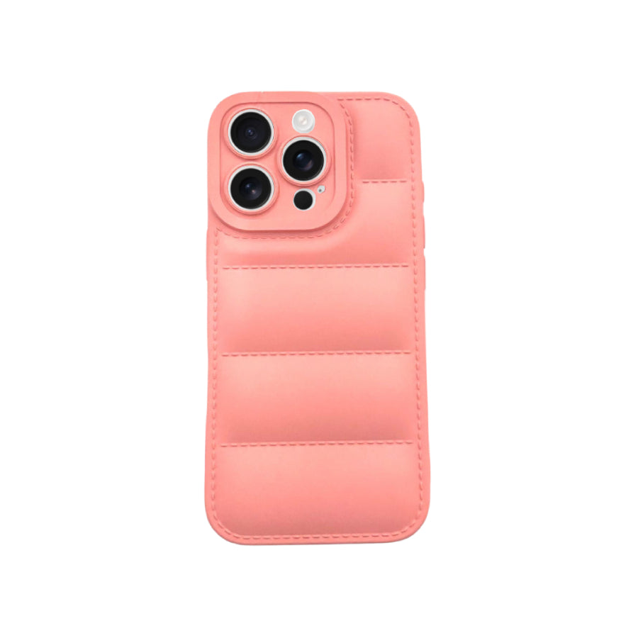 Puffer Case Rosado - iPhone 15 PRO MAX