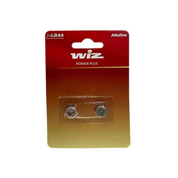 Pilas Wiz Alcalinas LR44 - Pack x2