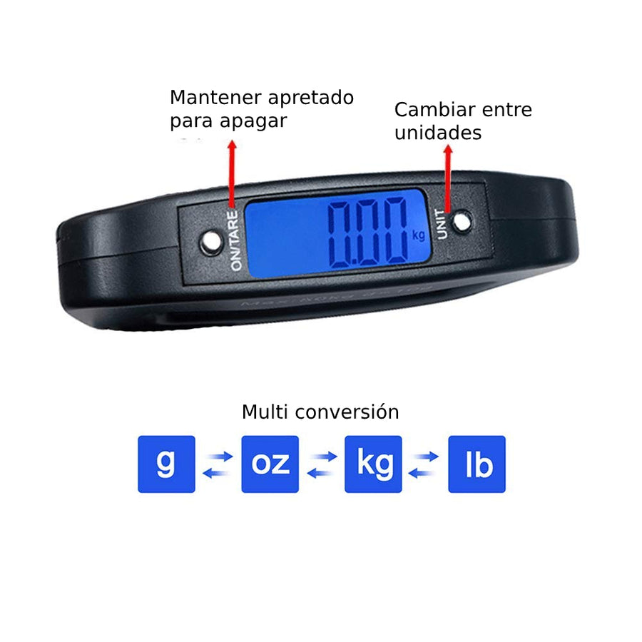 Balanza para valijas