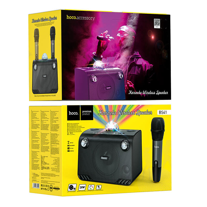 Karaoke con Microfono Inalámbrico - Hoco BS41
