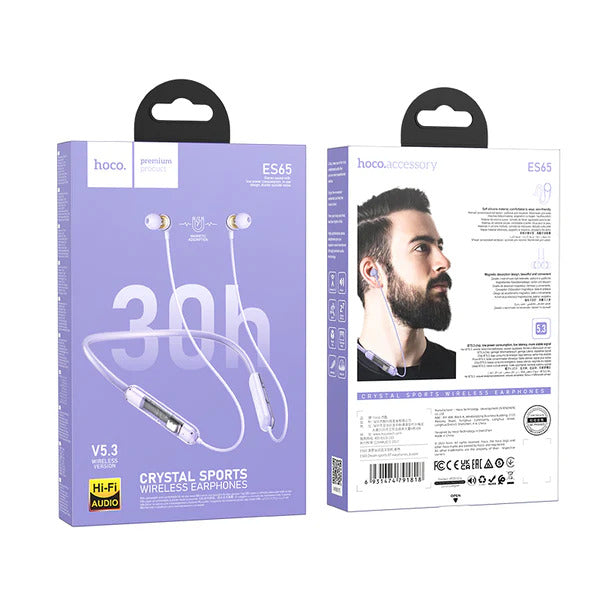 Auriculares Inalámbricos Hoco ES65 Violeta