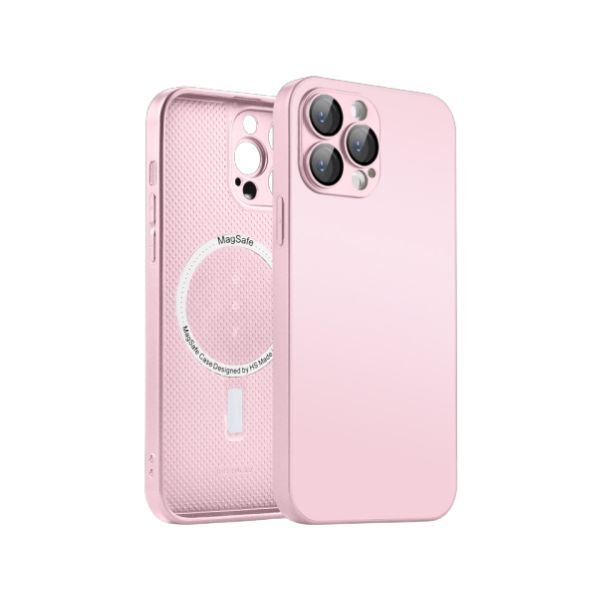 Carcasa Magsafe Cámara Rosado - iPhone 14 Plus