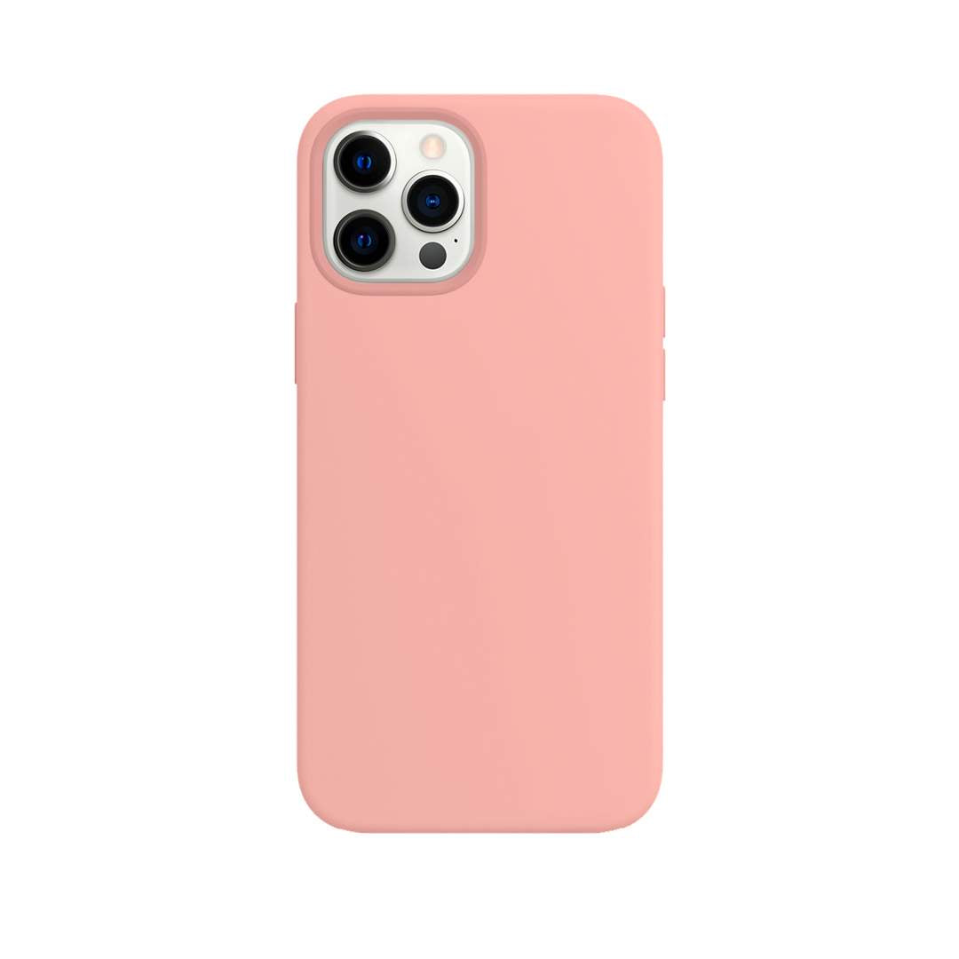 Silicona iCase Rosado - iPhone 12 / 12 PRO