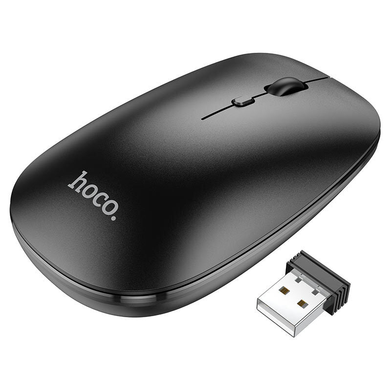 Mouse Inalámbrico Hoco GM15 - Negro