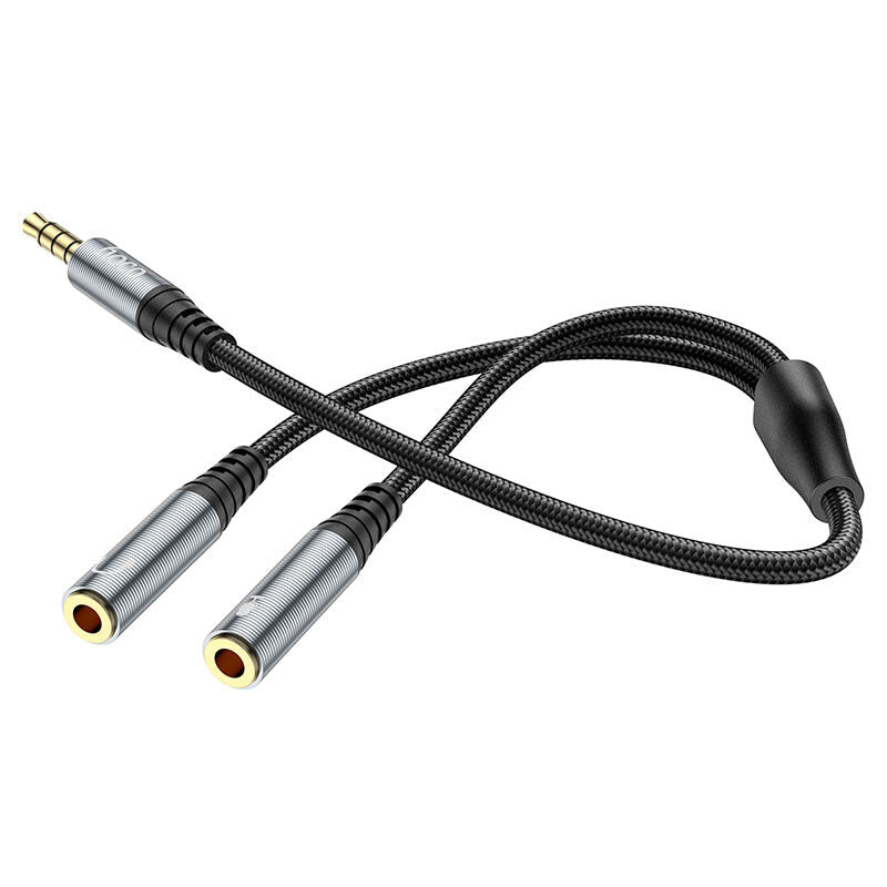 Cable Auxiliar Macho a 2 Hembras Hoco UPA21