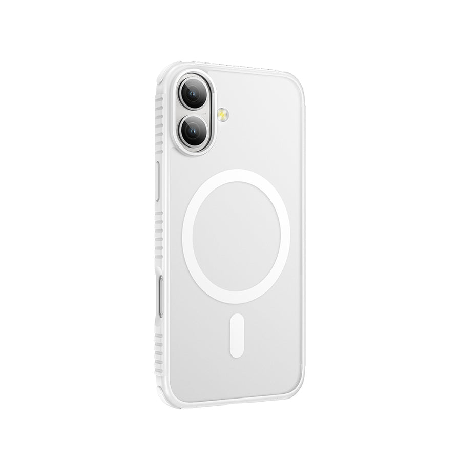 Carcasa Drop Proof MagSafe Hoco Blanco - iPhone 16 Plus