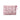 Bolso Puffer para Laptop hasta 14" Rosado Metalizado