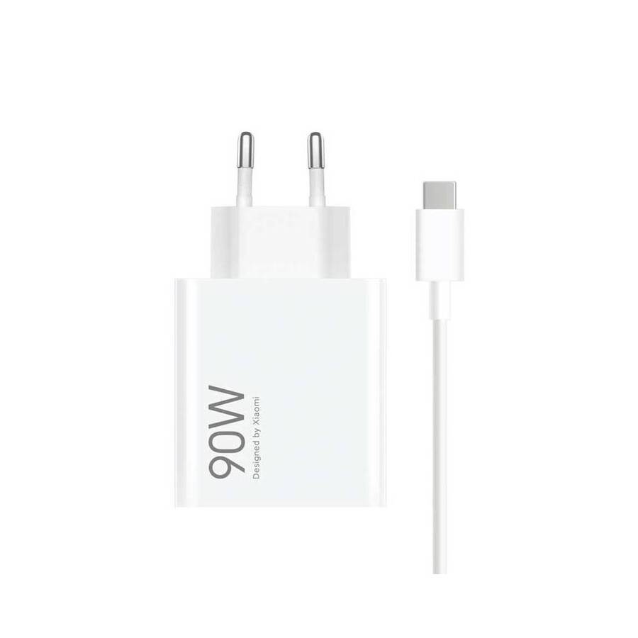 Pack Cargador de Pared Xiaomi 90W HyperCharge Blanco