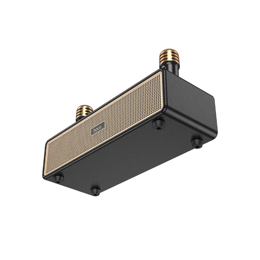 Parlante Karaoke Doble Micrófono Elegante Hoco BS63