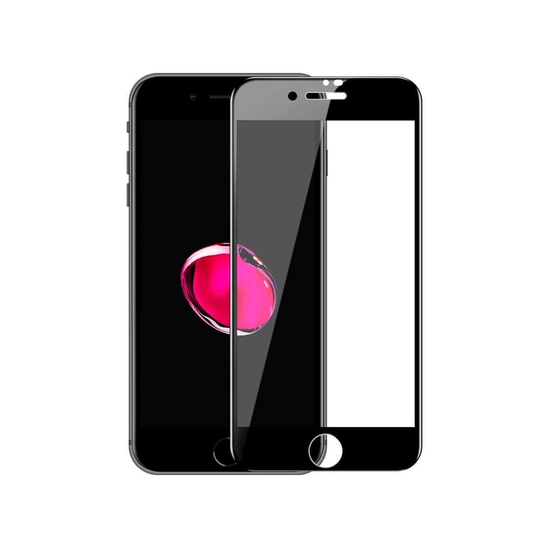 Vidrio Templado Completo Negro - iPhone 6 / 6S