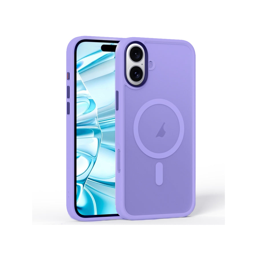 Cover Magsafe Mate Violeta - iPhone 16 Plus