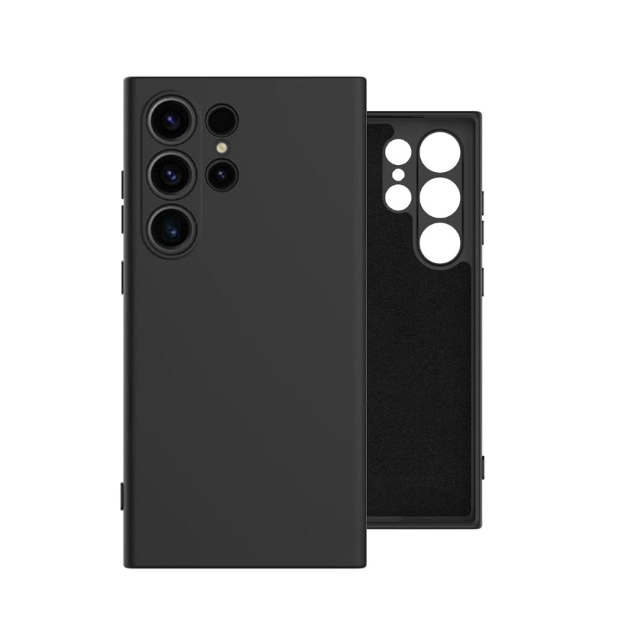 Silicona iCase Candy Negro - Samsung S24 Ultra