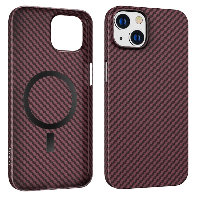 Rayas MagSafe Bordeaux Hoco - iPhone 14 Plus