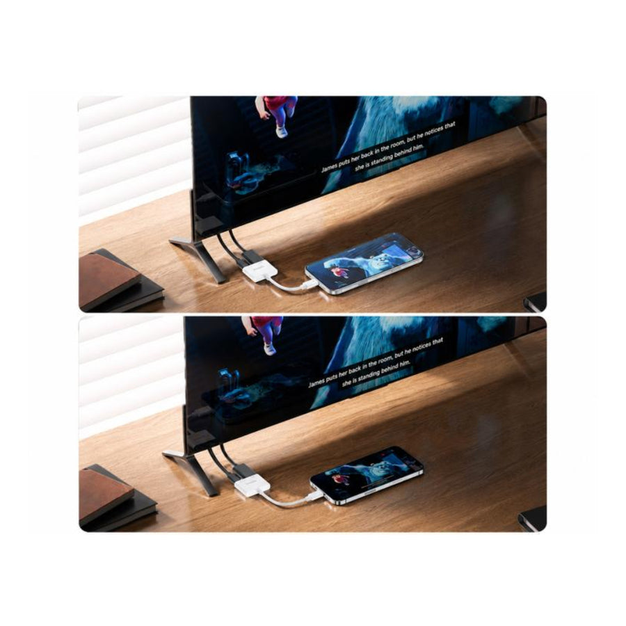 Adaptador USB-C a HDMI + USB-C 4K 60Hz Yesido HM19