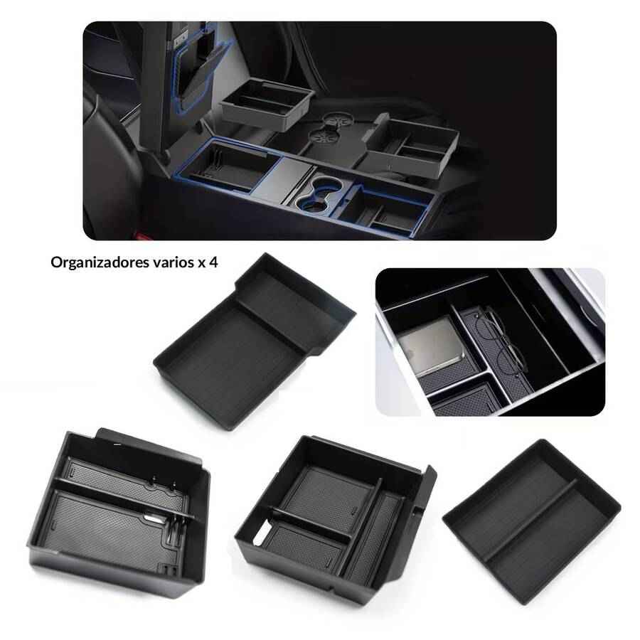 Set de 10 Accesorios para Tesla Model 3 / Model Y (2026)