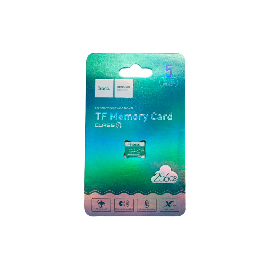 Memoria MicroSD Hoco - 256 GB - Clase 10 U3