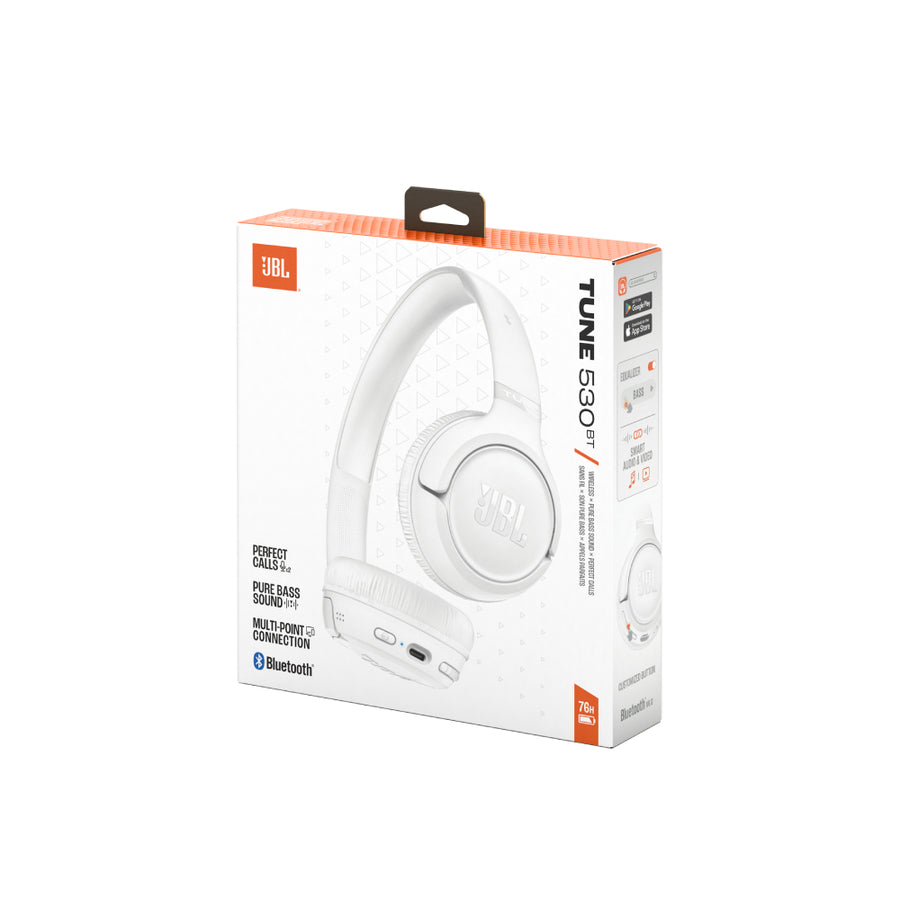 Auricular Inalámbrico JBL Tune 530 BT Blanco