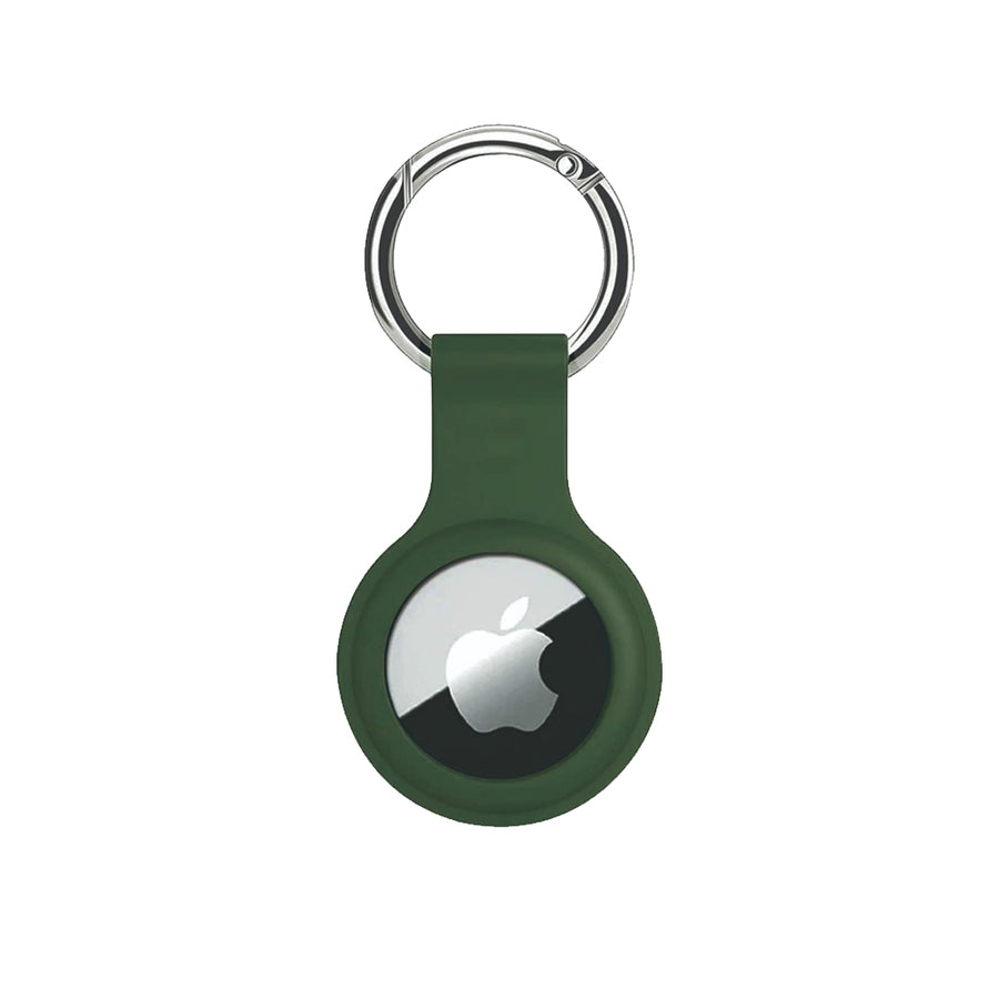 Llavero de Silicona para Airtag - Verde