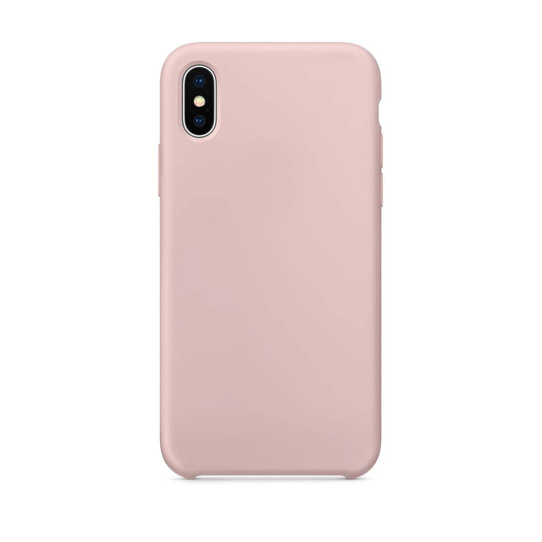Silicona iCase Rosado - iPhone X / XS