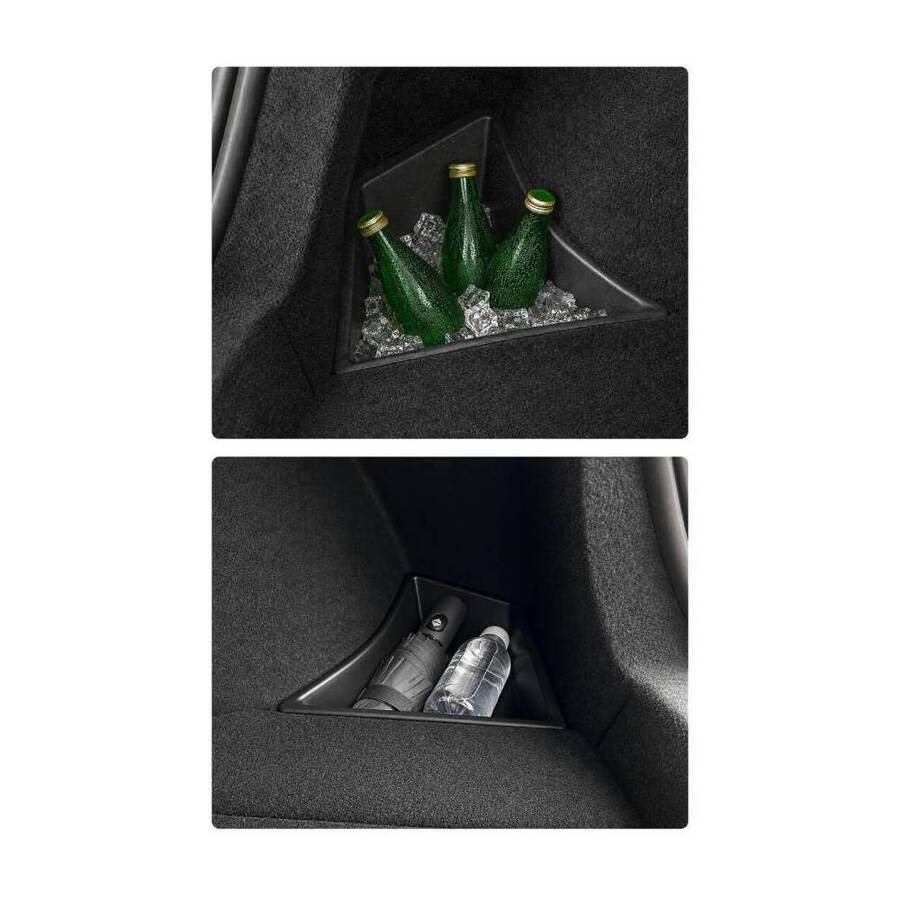 Pack de 2 Cajoneros de Valija con tapa para Tesla Model Y