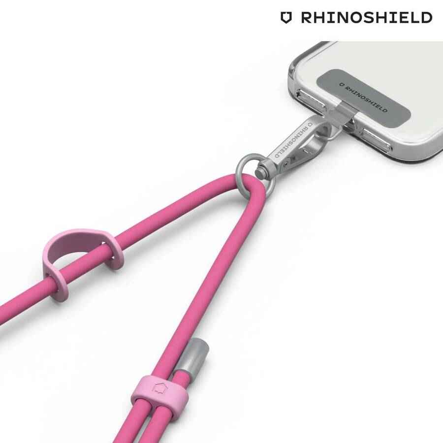 Correa Crossbody Silicona Hipoalergenica Rhinoshield Rosado