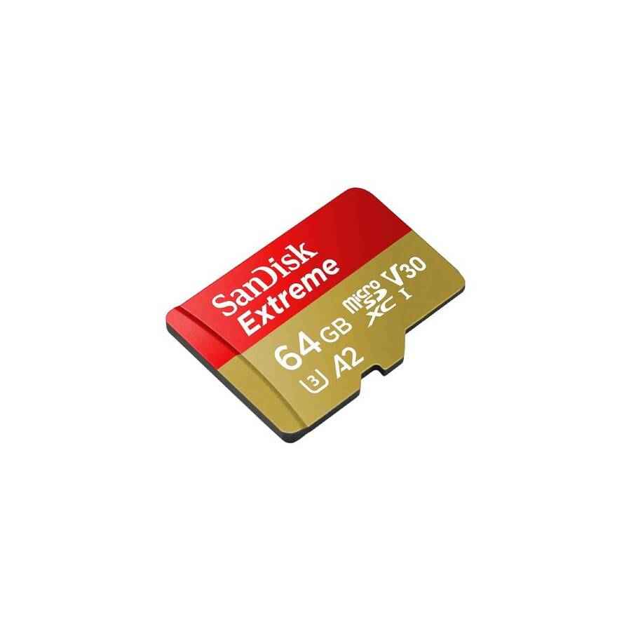 Memoria MicroSDXC SanDisk 64GB Extreme UHS-I V30 170 MB/s
