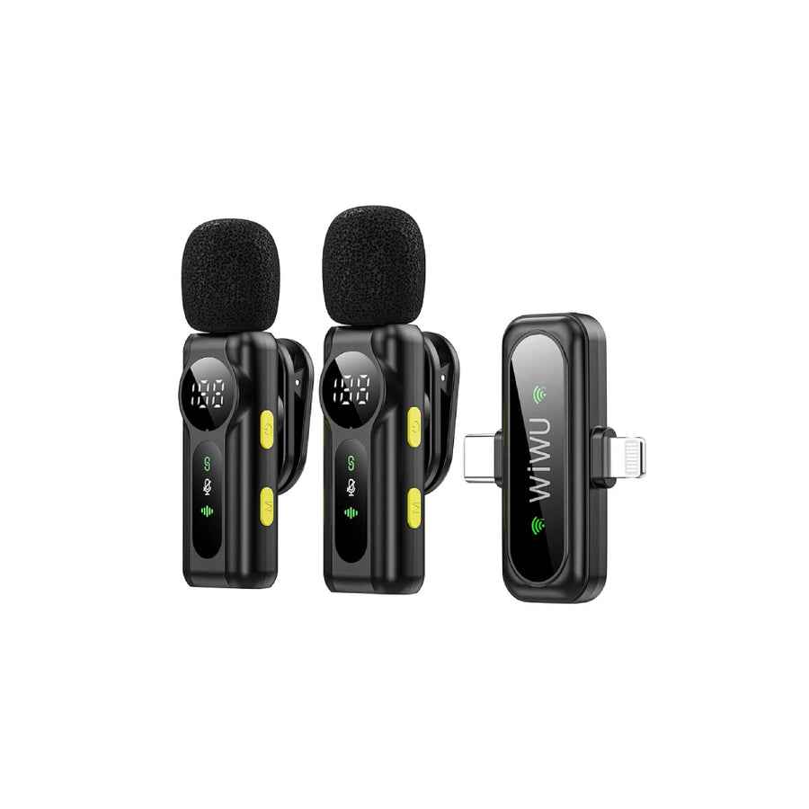 Micrófono Magnético ANC Lightning y USB-C WiWU Wi-WM007