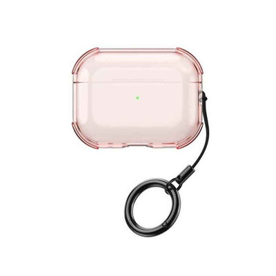 Estuche Rosado traslúcido Airpods PRO 3