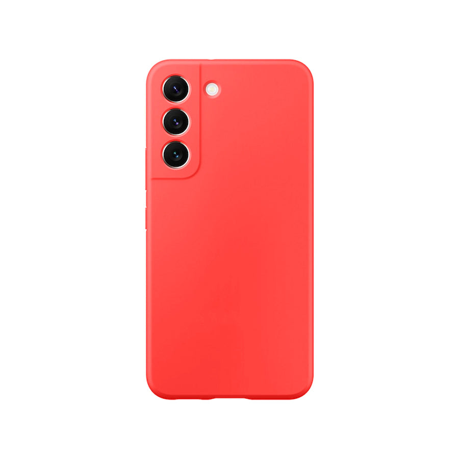 Silicona iCase Rojo - Samsung S22