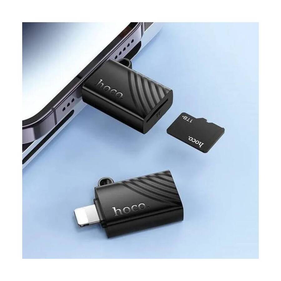 Lector de Tarjetas MicroSD Lightning Hoco HB53