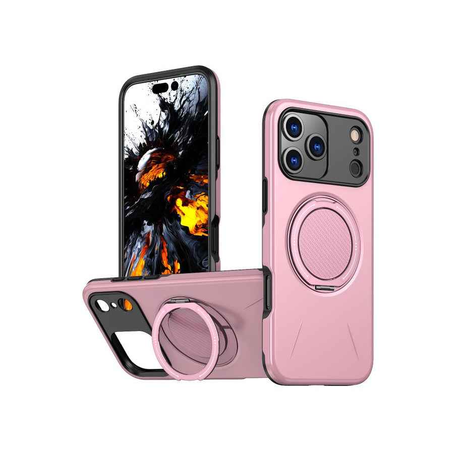 Carcasa Aura MagSafe Rosado con Soporte iPhone 17 PRO