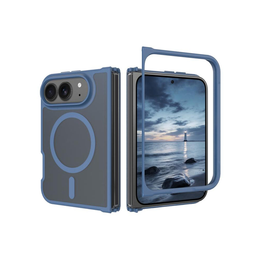 Cover Mate Magnetica Azul iPhone Duo