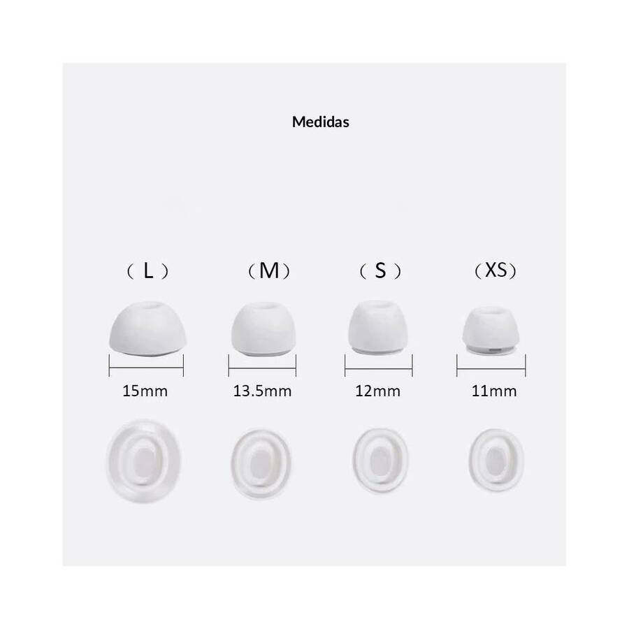 Tapones de Silicona + Kit Limpieza para Airpods PRO 1 / 2