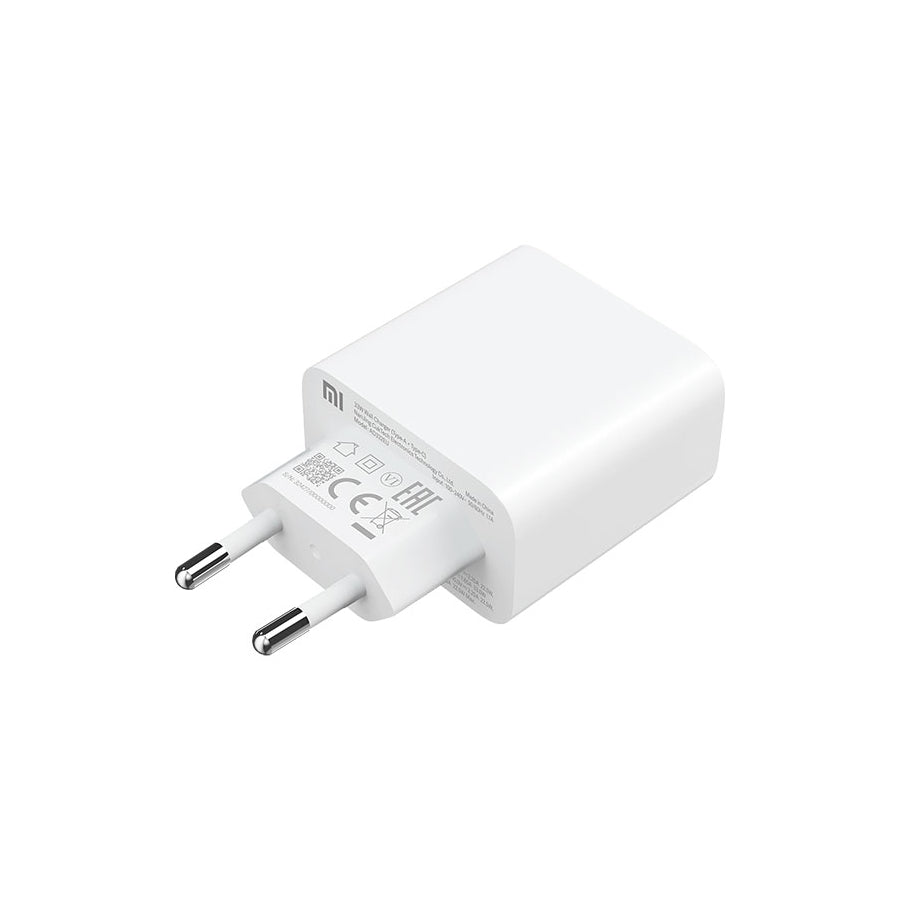 Cargador Pared Xiaomi Mi 33W Tipo A + Tipo C