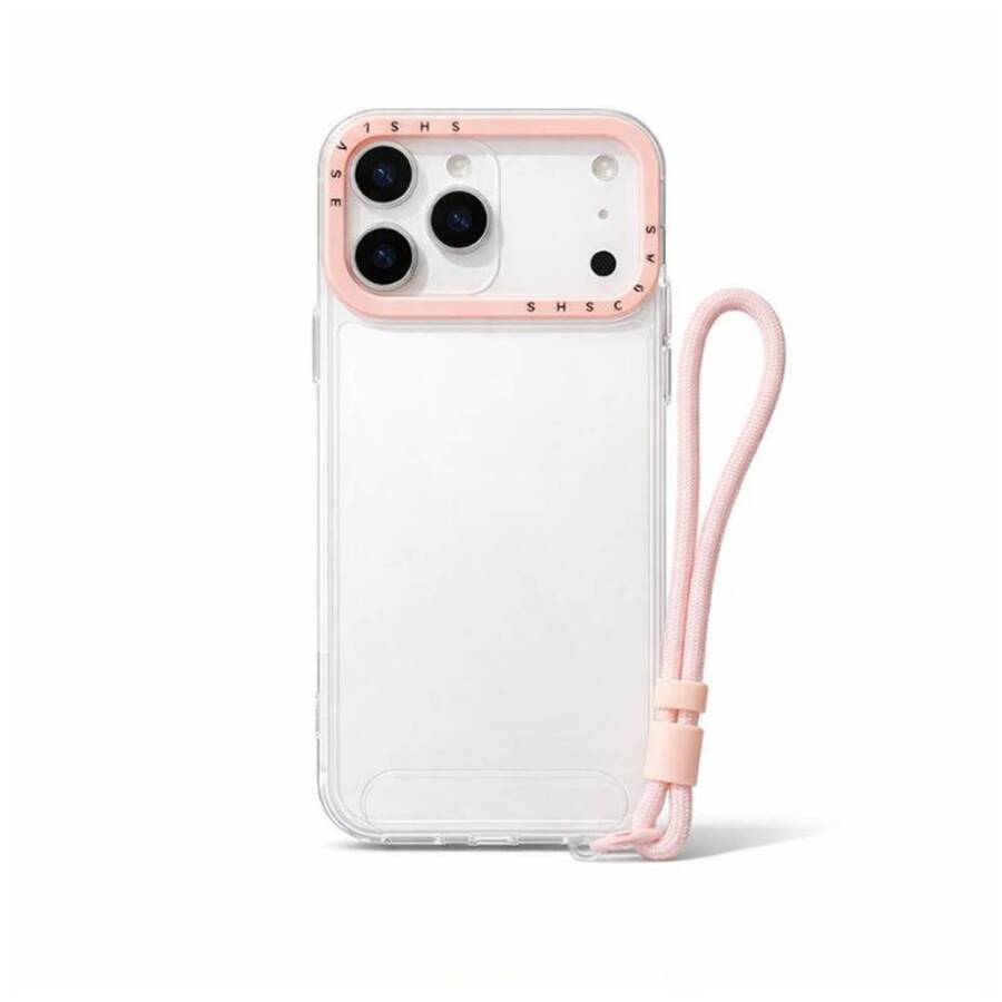 Carcasa Traslúcida Rosa Claro iPhone 17 PRO MAX