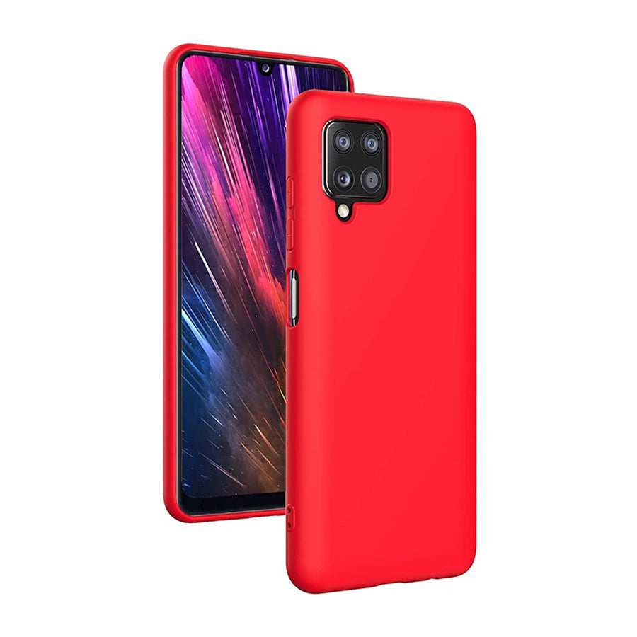 Silicona iCase Rojo - Samsung A12