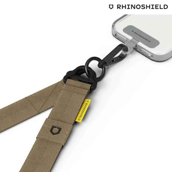 Correa Crossbody Tela Rhinoshield Caqui