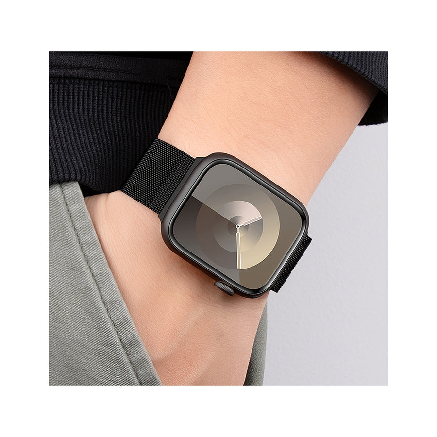 Metálica Watch 42/44/45/49 Hoco WA26 Negro