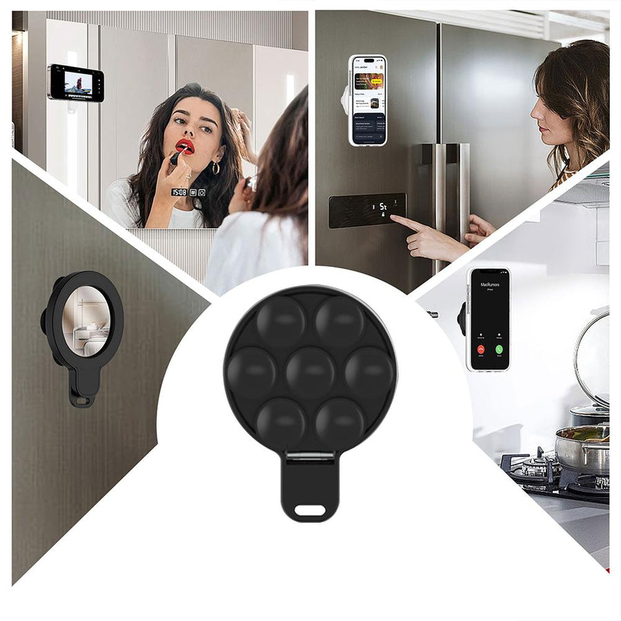 Ventosa MagSafe con soporte y espejo - Negro