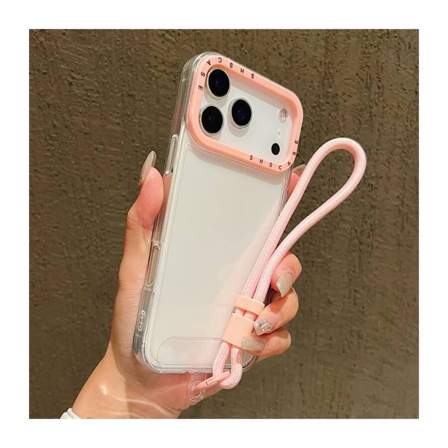 Carcasa Traslúcida Rosa Claro iPhone 17 PRO MAX