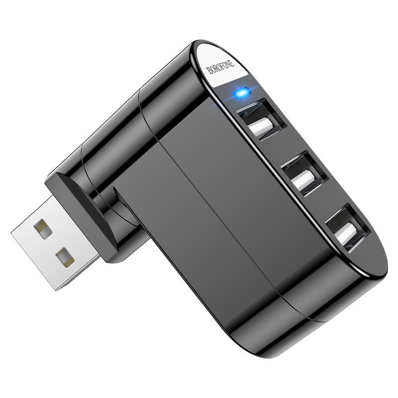 Adaptador USB-A a 3 USB-A Borofone DH3