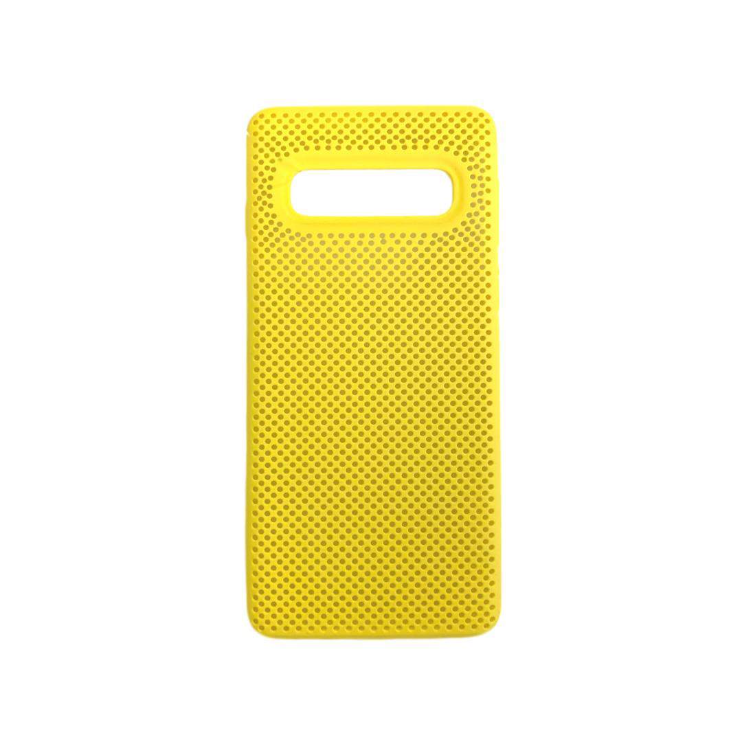 Carcasa Mesh Amarillo - Samsung S10 Plus