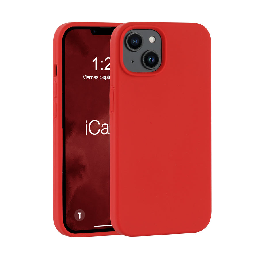 Silicona iCase Rojo - iPhone 14