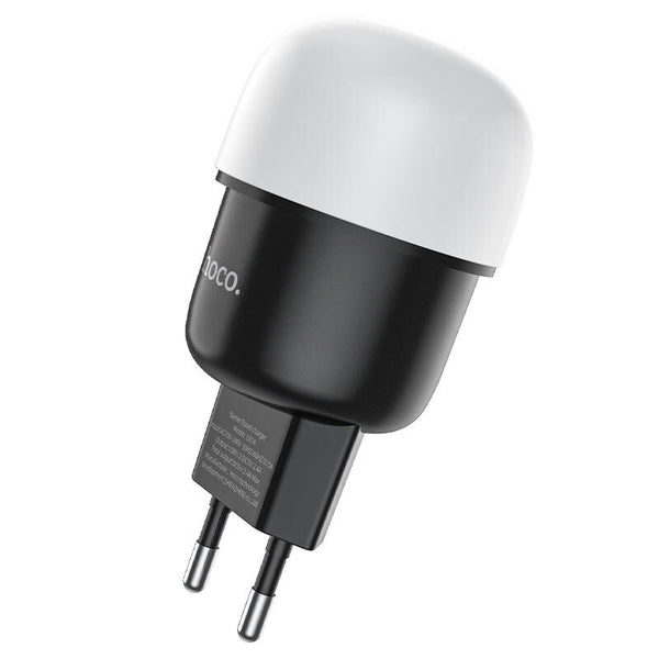 Luz de Noche con Cargador USB Hoco C87A