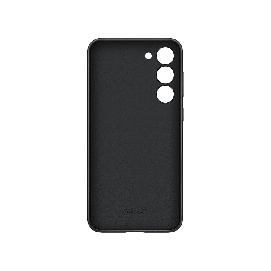 Carcasa de cuero Negro Samsung S23 Plus