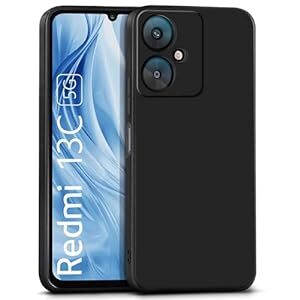 Silicona iCase Candy Negro - Xiaomi Redmi 13C 4G