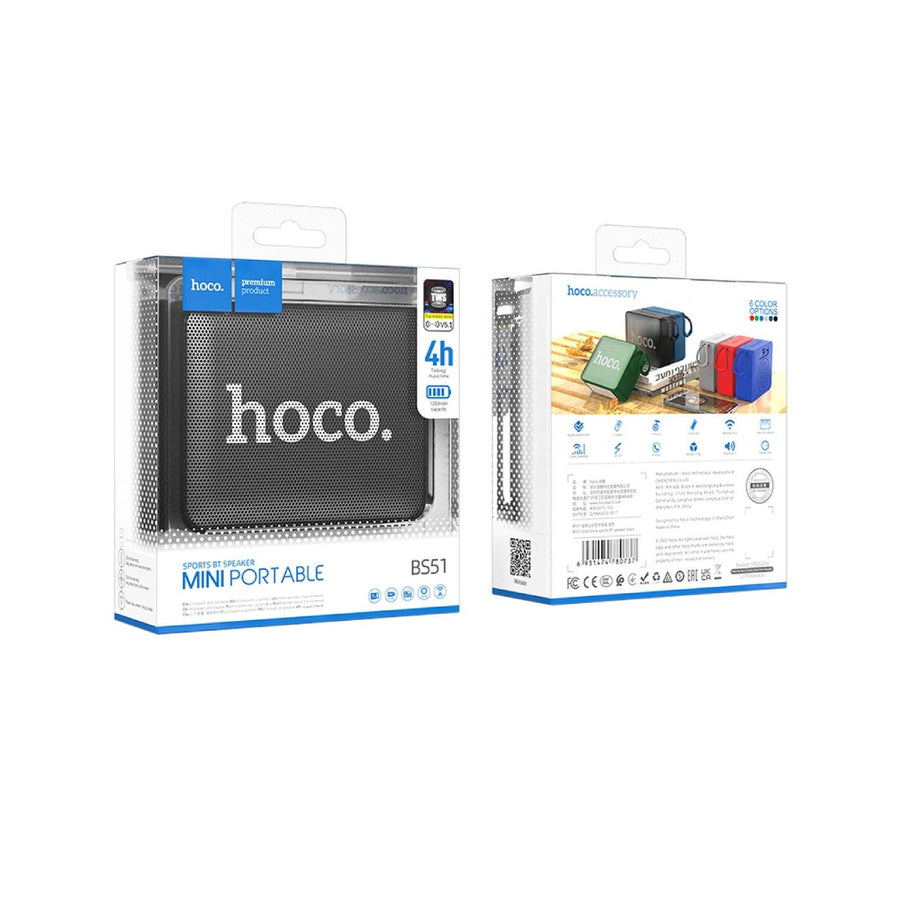 Parlante Hoco Sport BS51 Negro